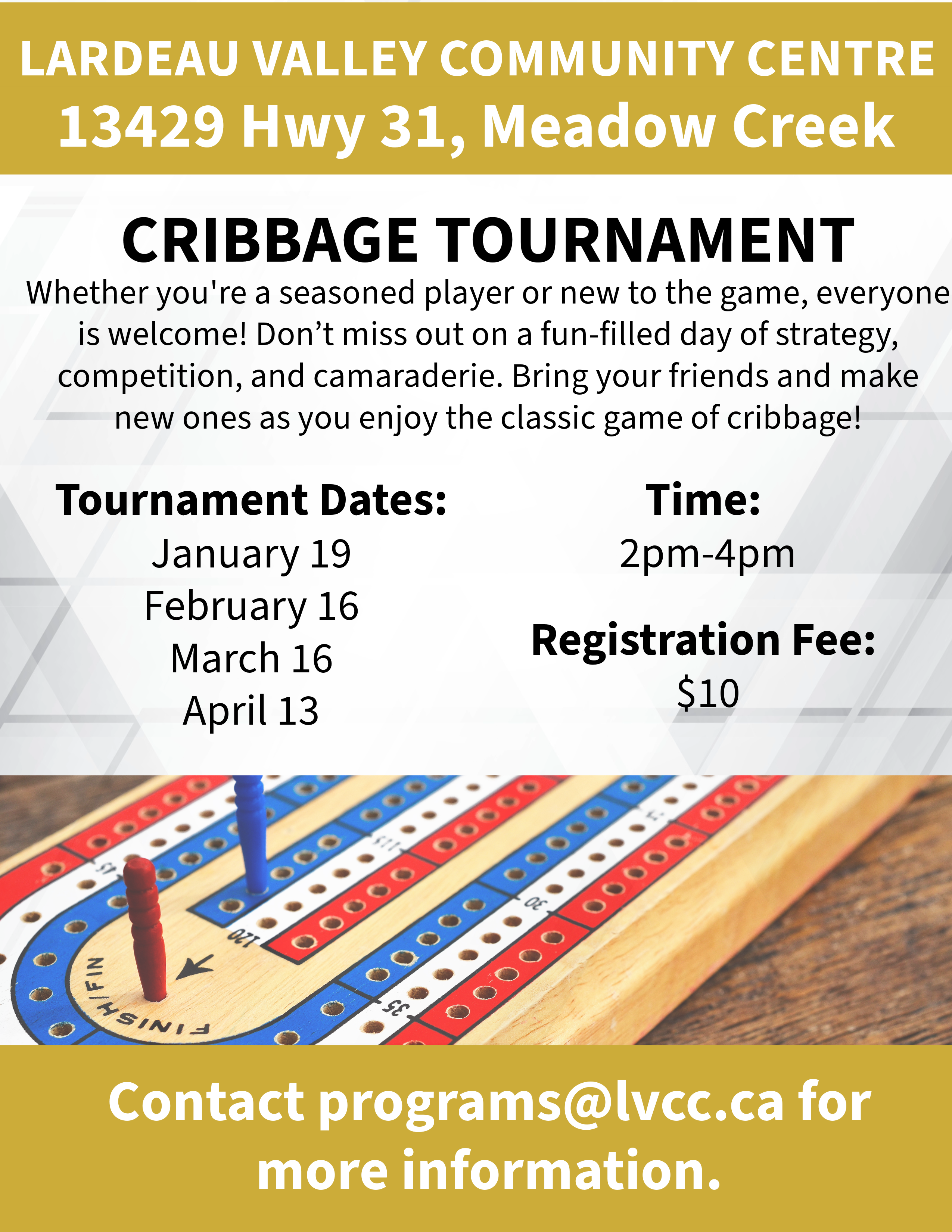 Cribbage Tournament